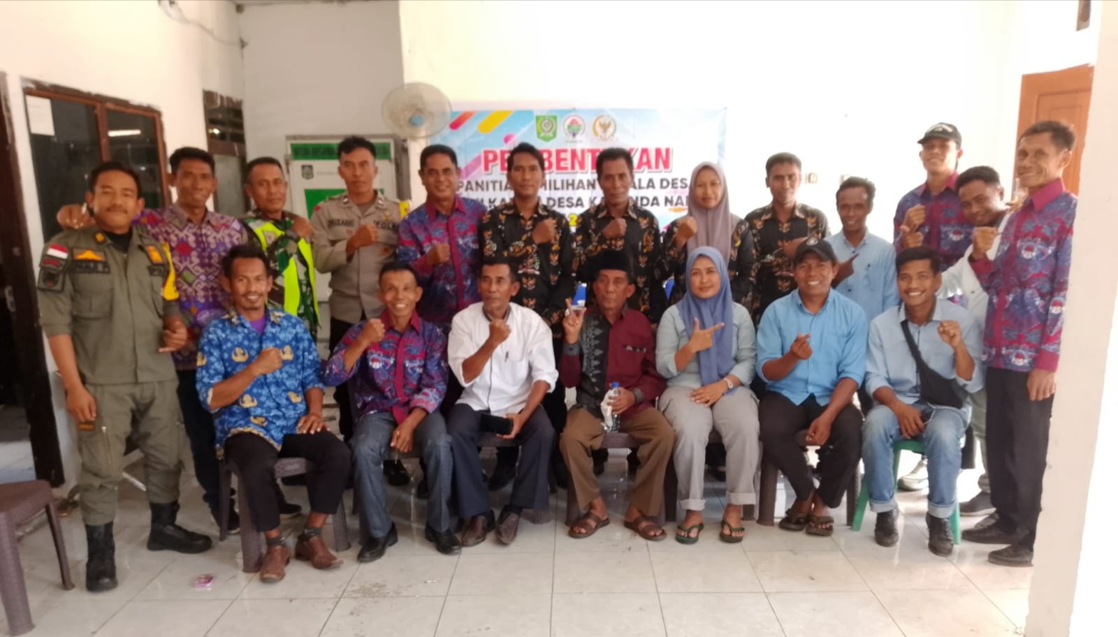 Panitia Pilkades Desa Kawinda Nae Resmi Terbentuk, Camat Tambora Tekankan Netralitas | Politik — Orbit NTB