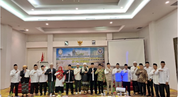 Pelantikan Pengurus FK-KBIHU, Momentum Memperkuat Profesionalisme Guna Meningkatkan Kualitas Pembinaan Pada Jemaah Haji | Pendidikan — Orbit NTB