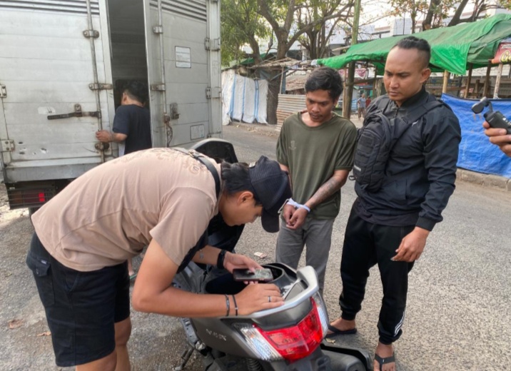 Unit Jatanras Polda NTB Membekuk Pelaku Pencurian Kendaraan Bermotor di Mataram | Hukrim — Orbit NTB